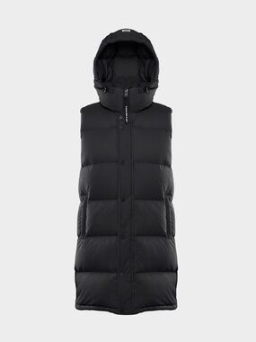 Aritzia The Super Puff Mid Vest Black